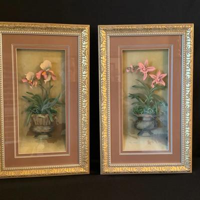  Framed Floral Art
