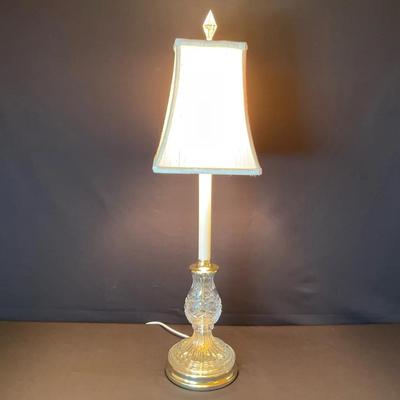 Cut Glass Table Lamp II