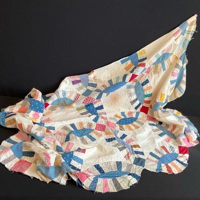 Hand Sewn Vintage Quilt