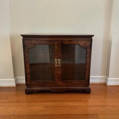 Lane Wooden Curio Cabinet With Light 