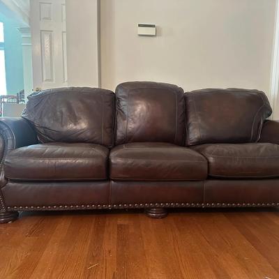 Leather Sofa 