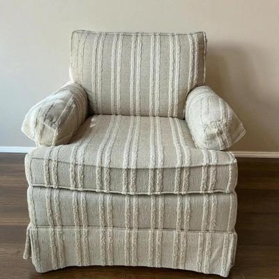 Textured Cream Chair