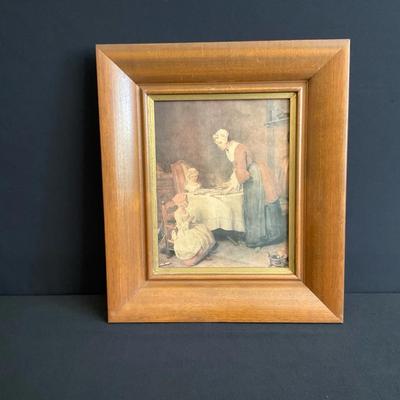 Vintage Print Of Le Bénédicté
