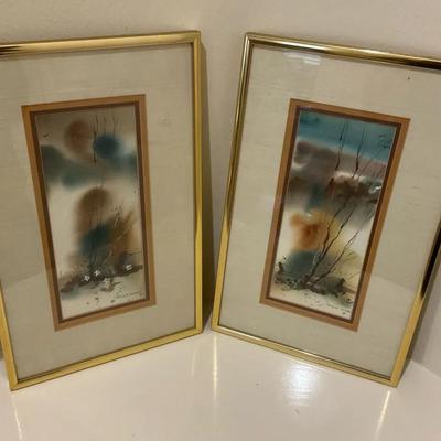 Framed Phillip Wilson Paintings