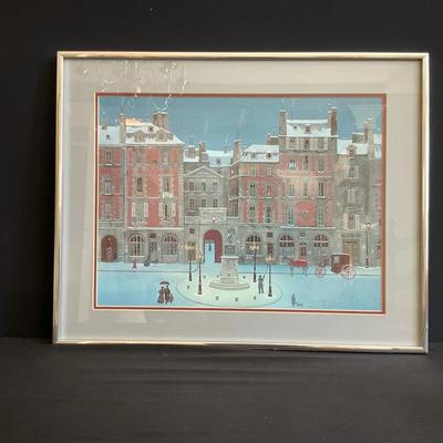 Michel Delacroix, Nuit De Decembre Print