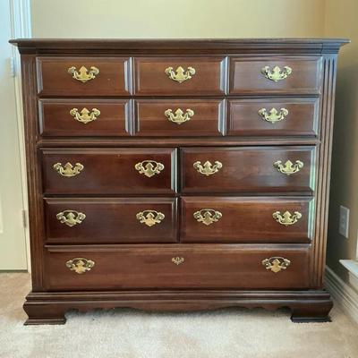 1990’s Large Chippendale Style Chest 