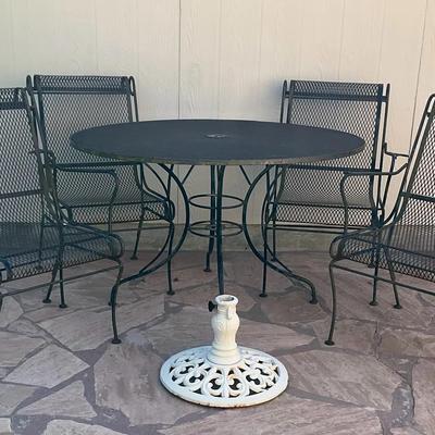 Wrought Iron Patio Set