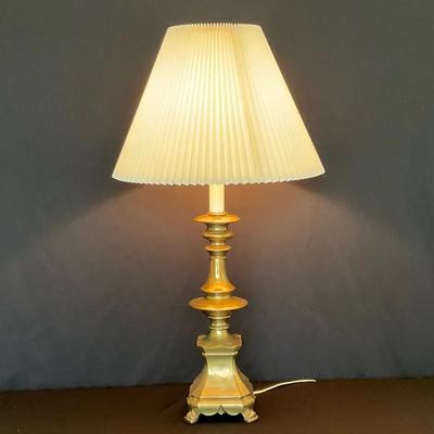 Brass Table Lamp #1