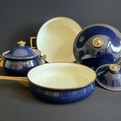 Blue Enamel Cookware