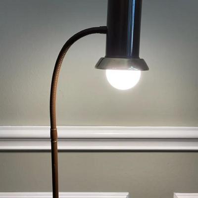 Vintage Gooseneck Floor Lamp 