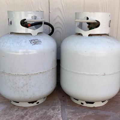 Two Propane Tanks