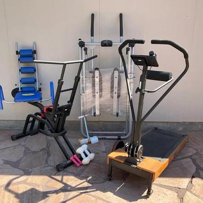Retro Gym Equipment