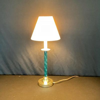 Painted Metal Table Lamp