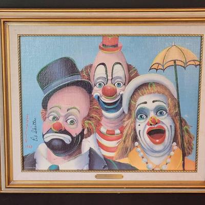 Print: "The Escorts" by Red Skelton (D)