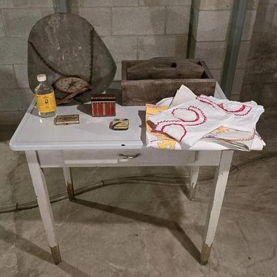 Old Timey Table & Trinkets (B)