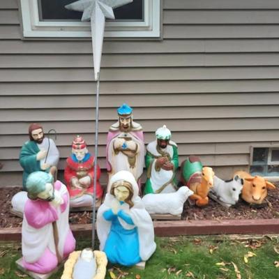 Nativity Blow Molds (Y)