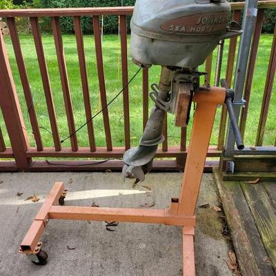 Vintage Johnson Sea Horse Boat Motor + (BP)