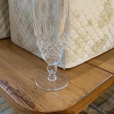 Waterford Flute  Chrystal Glasses - Set of 11