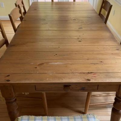 Wooden Kitchen Table