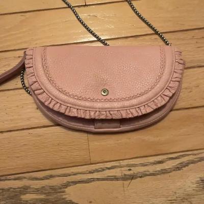 Sale Photo Thumbnail #38: Pink Ruffle Crossbody Bag