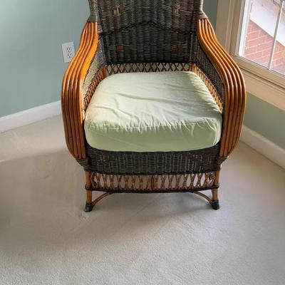 Vintage Art Deco Rattan 