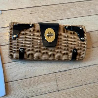 Sale Photo Thumbnail #26: Kate Spade Wicker Clutch