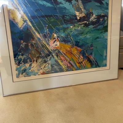 Signed & Numbered LeRoy Neiman Serigraph