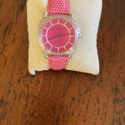 Sale Photo Thumbnail #41: Judith Ripka Pink Watch