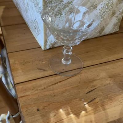 Baccarat Chrystal Glasses - Set of 12