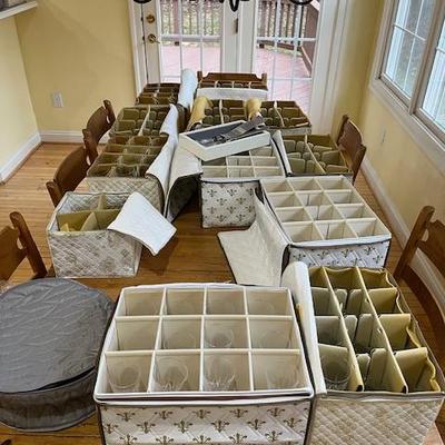 Sets of Baccarat & Waterford Chrystal