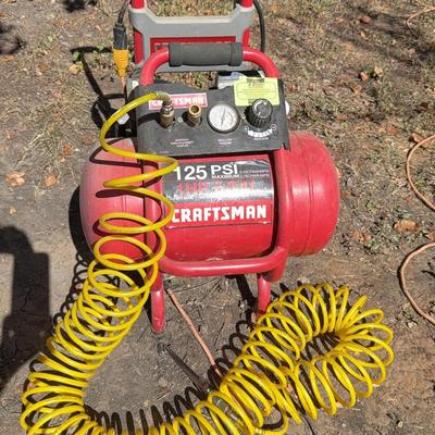 CRAFTSMAN 125 PSI Air compressor 