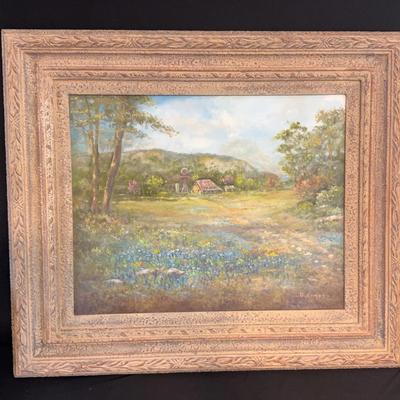 Original painting by D. Armes - Fredericksburg, TX 