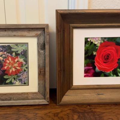Framed, Springtime in Texas - wooden frames - 2 pictures 