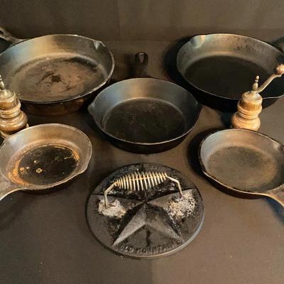 Cast Iron And Salt & Pepper Mill