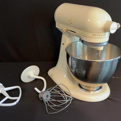 Ultra Power, Cream Colored KitchenAid Mixer