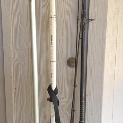 The GIG RIG Lot & 2 fishing poles 