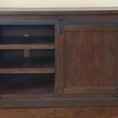 Barn Door Tv Stand