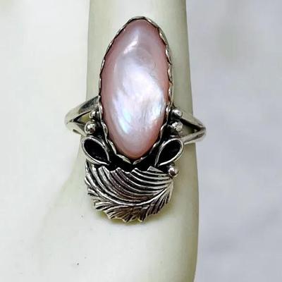 Native American Style Sterling Ring