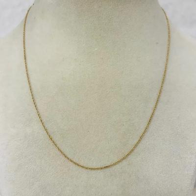 10K Gold Necklace