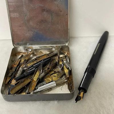 Vintage Calligraphy Pen and Dip Nibs