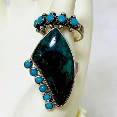 Sterling Silver and Turquoise Rings