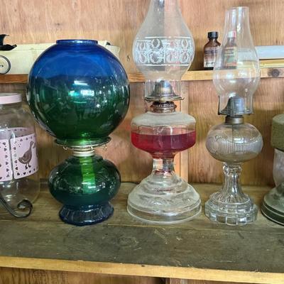 Oil lamps