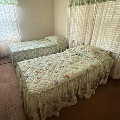 Twin beds