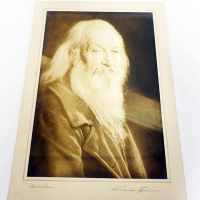 1076	H RICHARDSON CREMER PHOTOGRAPHER (1878-1942) NEW YORK, NEW JERSEY, PHOTO TITLED *BENEVOLENCE* CA 1930 EXHIBIT TAGS ON REVERSE,...