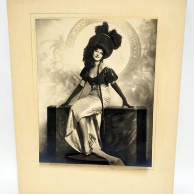 1093	H RICHARDSON CREMER PHOTOGRAPHER (1878-1942) NEW YORK, NEW JERSEY, 1929 PHOTO TITLED *MADAME SANS GENE* EXHIBIT TAGS ON REVERSE,...
