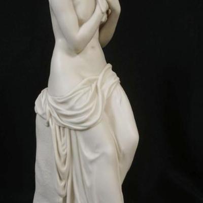 1025	COPELAND PARIAN STATUE *INNOCENCE* BY JH FOLEY, APPROXIMATELY 17 IN HIGH
