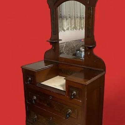 Victorian Eastlake Style Dresser