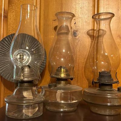 Collection Of Oil Lamps