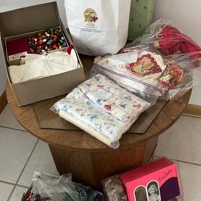 1940s-50s Fun Mystery Lot - Campfire Girls, Bluebirds, Beads & Much More