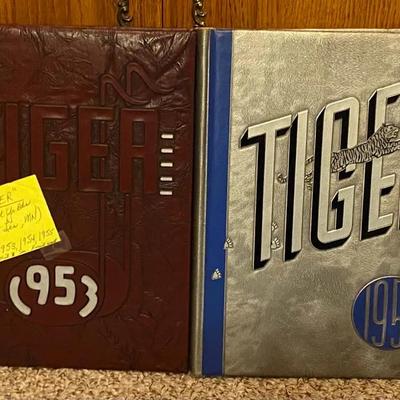 Tiger 1952-1955 Leather Bound Year Books